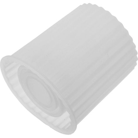 Moule à pot de fleurs en béton à faire soi-même, en silicone, lot de 2, blanc, pour plantes succulentes. (1/5)