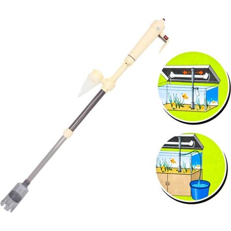 Nettoyant pour batterie ZW98 pour aquarium 80 cm 520 l/h (1/2)