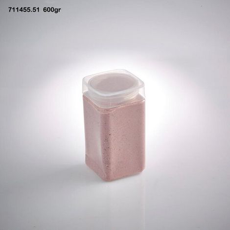 EDG Enzo De Gasperi Sabbia Fine Colorata 600 Gr Colore Rosa Chiaro