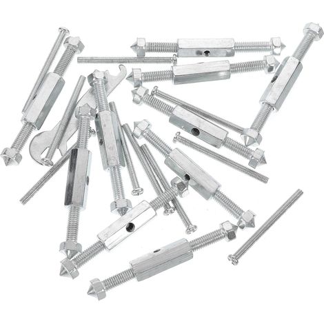 Paquete de 10 soportes de reparación de cajas de conexiones de alta resistencia, diseñados para profesionales. Incluyen un clavo metálico robusto para una fácil instalación.