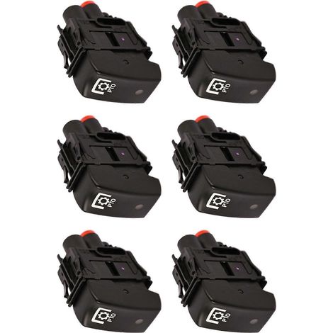 6x G90106609 G90-1066-09 Interrupteur de commande de climatisation électrique 602-5410 P27-1040-16 pour Kenworth (1/5)