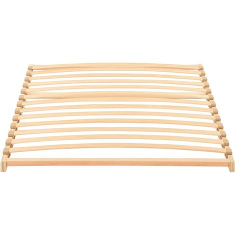 Maison Exclusive - Bett-Lattenrost Braun 90 x 190 cm Massivholz B (1/5)