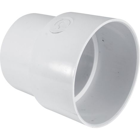 Manchon de réparation PVC blanc mâle diamètre 93 femelle diamètre 100 MD93