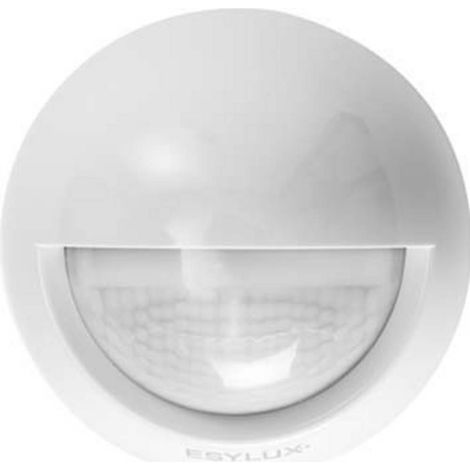 ESY-LUX EM10041006 DÉTECTEUR DE MOUVEMENT 200° 2300 W IP55 BLANC (1/2)