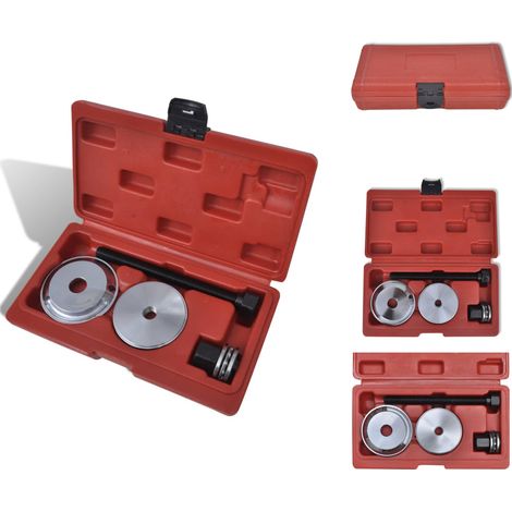 Outil pour Silent Block pour Skoda VW Seat etc. - Kit Outil Silent Bloc - Outil Mécanique - Réparation Voiture - Essieu Avant - Mallette Outil (1/4)