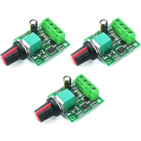 1.8v 3v 5v 6v 7.2v 12v 2A 30W DC Motor Speed Controller (PWM)1803BK Adjustable Driver Switch (1/5)