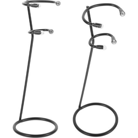 2pièces Support Pour Mousseur à Lait Et Batteur Acier Inoxydable Lot Pour Maison Et Pratique (1/5)