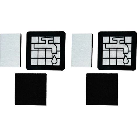 Filtre HEPA compatible avec les aspirateurs sans sac Philips séries 2000, XB2022, XB2023, XB2042 (comparable à XV1220/01)-AquaForge (1/5)