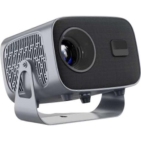 Projecteur A10 4K 1080p 200 ANSI pour Android 13, WiFi 6, BT 5.5, autofocus, portable, idéal pour le home cinéma en extérieur, prise UE. (1/5)