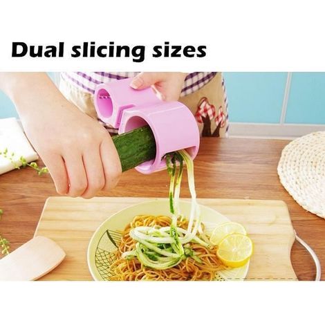 spirale coupe légumes Fruit Shred Cutter Slicer Peeler cuisine outil Slicer julienne Cutter + aiguiser AY342 (1/4)