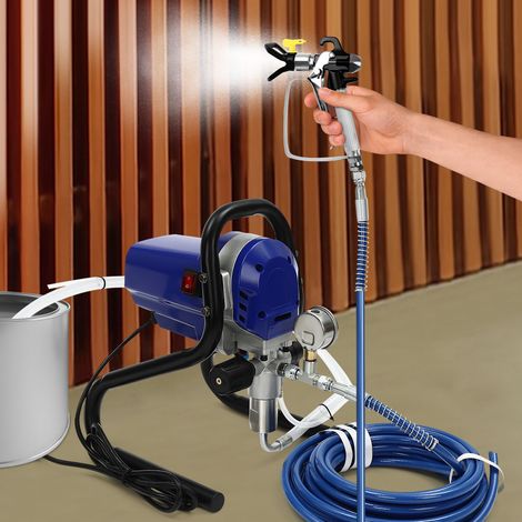 Commercial Airless Paint Sprayer Electric Interior Wall Air Spray Gun 2900psi (1/5)