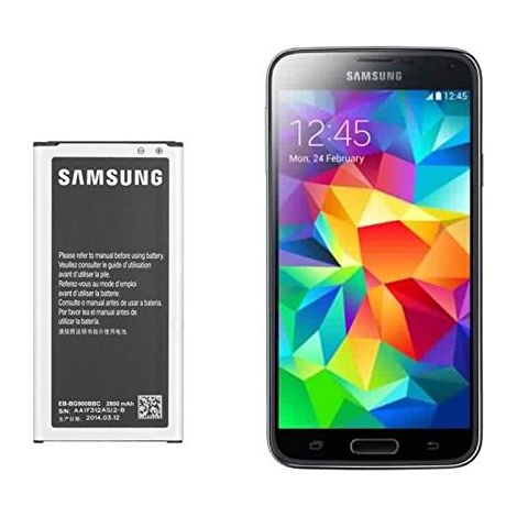 SPARFIX® - Batterie d'origine EB-BG900BBU Pour Samsung Galaxy S5 G900 G900A G900P