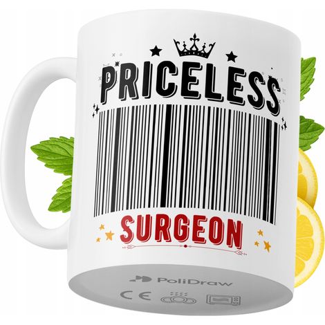 Lustige Tasse für Chirurgen – Kaffee- oder Teetasse mit witzigem Textdesign – Ideal für Geburtstage, Namenstage, Feiertage und besondere Anlässe. Hochwertige Tasse für Zuhause, Büro und Arbeit. Farbe: