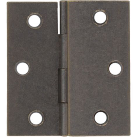 CERNIERA FRESATA 1/2 COLLO OTTONE BRON 40X35 MM