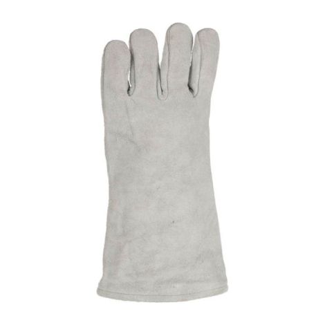 Guante económico gris XL, pulgar de ala, forro de algodón WELDAS (1/3)