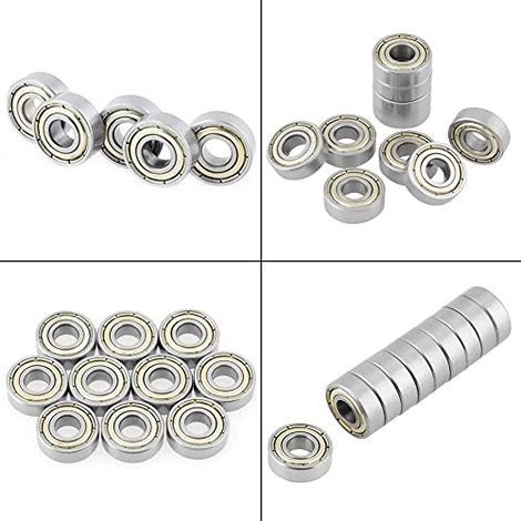 10 pcs 696ZZ Roulement à Billes en Acier Inoxydable 6 x 15 x 5 mm 440C (1/5)