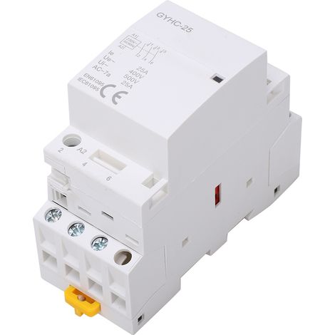 220-V-Haushalts-Wechselstromschütz 3P25A 3NO 50Hz IP40 SELV 500VAC Isolationsspannung (1/5)