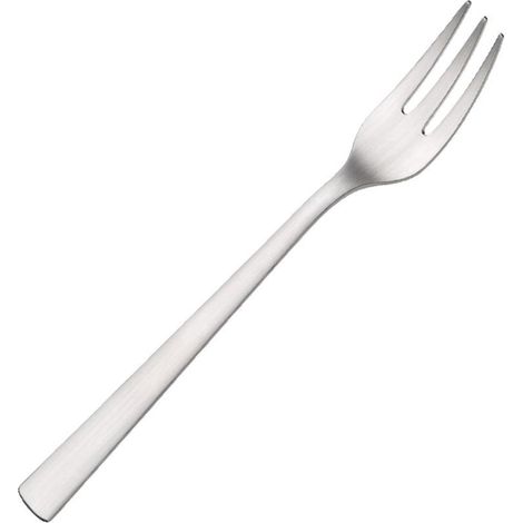 Fourchette à gâteau 16 cm, acier inoxydable mat, résistant aux rayures, va au lave-vaisselle (1/5)