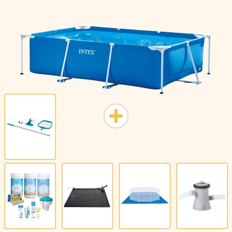 Intex Piscine Tubulaire Rectangulaire - 260x160x65 cm - 6-pièces S20823 (1/5)