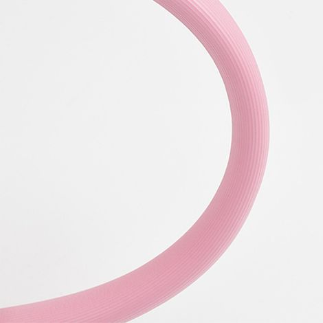 Cercle de Pilates pour le fitness, la perte de poids et le remodelage corporel, anti-déformation, exercices pour les bras, les cuisses et les jambes (rose) (1/5)