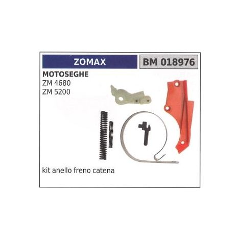 Kit anello freno catena ZOMAX per motosega ZM 4680 5200 018976