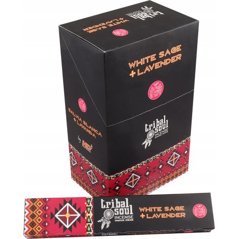 Varitas de incienso Tribal Soul - Salvia blanca + Lavanda - 15 g T05 (1/5)