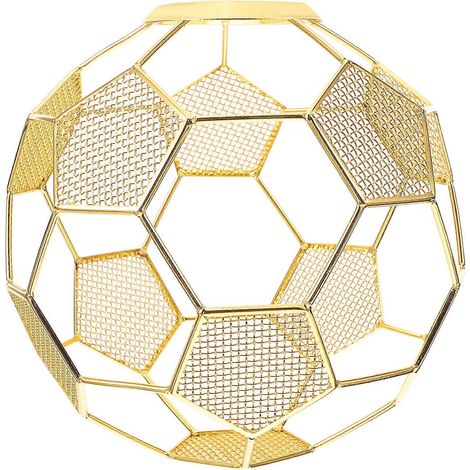 Abat-jour ajouré, cache-lampe suspendu en forme de ballon de football, cache-lampe pour lustre (1/5)