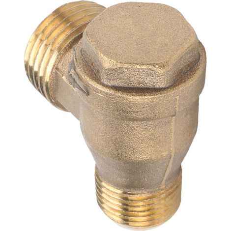 Clapet Anti-Retour De Compresseur D'Air À 2 Voies Clapet Anti-Retour Fileté Pour Compresseur D'Air Silencieux Sans Huile, Pompes Et Accessoires Divers,Diverses Autres Pompes Et Accessoires. (1/5)