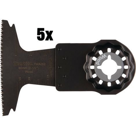 Makita Tauchsägeblatt-Set, 5 Stk., TMA052, 65x40 mm, 1,3 mm (1/5)