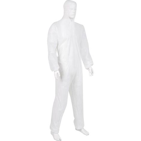 medical care & serve 1005176 Etui de protection à usage unique EXTRAGROß XXL Taille du vêtement: XXL blanc (1/2)