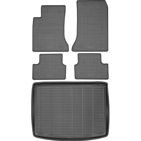 Set di tappetini in gomma per auto e tappetino per bagagliaio per Mercedes GLA X156 Crossover del 2013 (1/5)