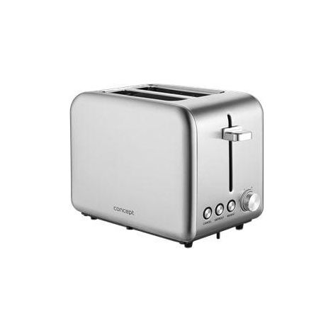 Concept - Toaster, 950 W, Edelstahl te2050