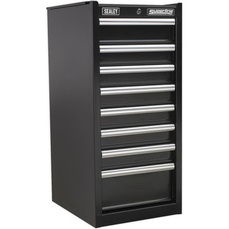 Sealey Hang-On Chest 8 Drawer with Ball-Bearing Slides - Black AP33589B