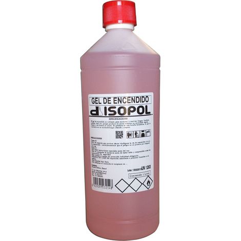 Gel d'allumage plastique 1 litre DISOPOLSA
