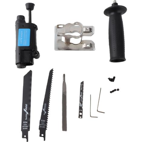 [JAMAIS UTILISÉ]Adaptateur pour perceuse électrique vers scie, convertisseur pour scies à chaîne alternatives, outil de coupe à main, quincaillerie (1/5)