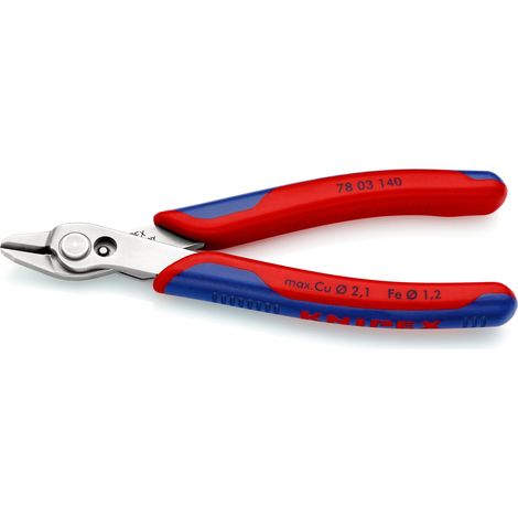 KNIPEX 78 03 140 SB Electronic Super Knips® XL with multi-component handles 140 mm (1/3)