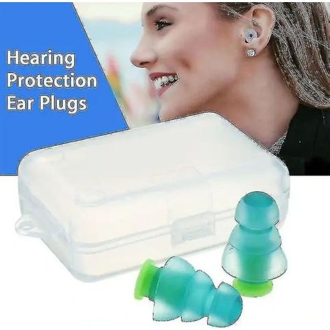 konsert ronproppar Bouchons d'oreilles de concert en silicone antibruit (1/3)