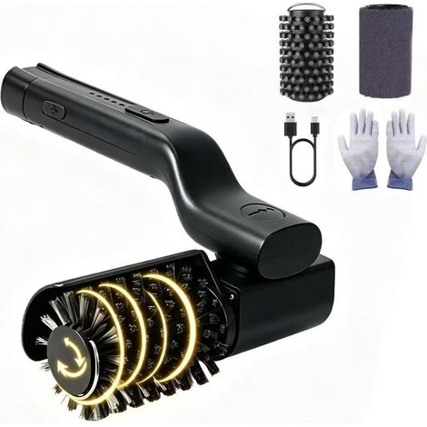 Brosse BBQ électrique 3 vitesses – Brosse de nettoyage pour grille de barbecue – Tête réglable (1/5)