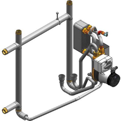 Viessmann Einbau-Kit mit Mischer für Vitocal-222, ZK02958