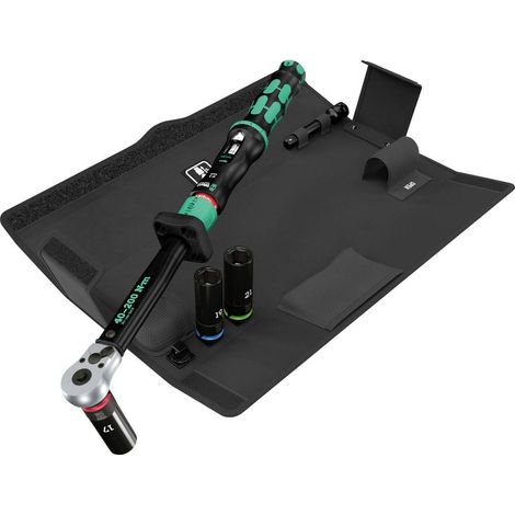 Kit de changement de roue 1 Wera Click-Torque Lock C 3 pour véhicules automobiles, 6 pièces (1/4)