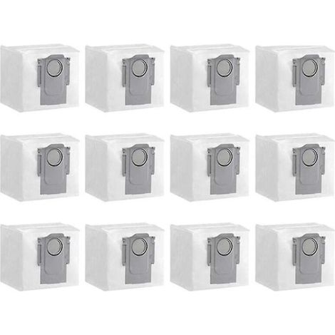 Lot de 12 sacs à poussière pour aspirateur robot S8 S8+ S8 Pro S7 Maxv Ultra Max T8 G10s G20, pièces remplaçables (1/3)