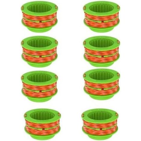 pair Jeu De Cordons De Coupe Pour Tondeuse Ego Power Plus AS1300 Bobines Remplacement ST1500 ST1500-S 8 Pièces (1/4)