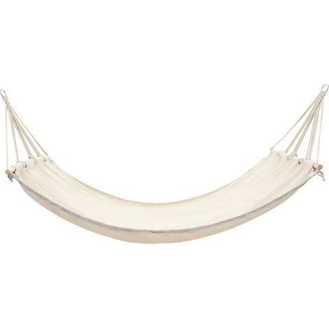 Hamac - FAFEICY - 40807 - Crème - Toile 210x150 cm - 2 personnes (150 kg) (1/3)