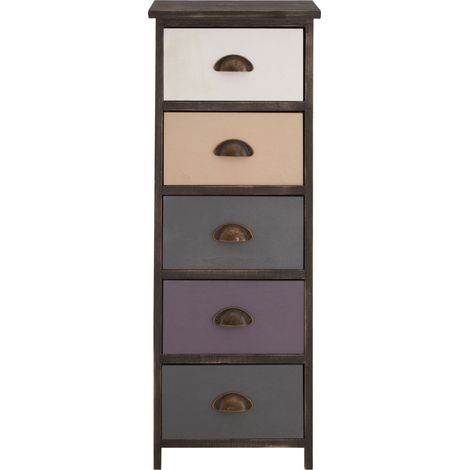 Premier Housewares Urban Loft 5 Drawers Chest (1/2)