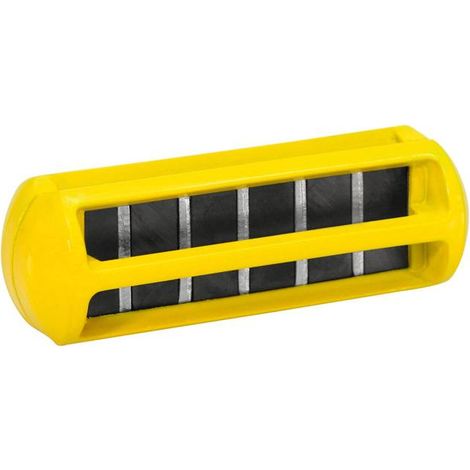 Aimant ferrite en cage jaune (à la pièce) Kerbl