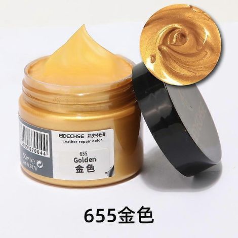 Teinture pour cuir sacs en cuir canapés réparation de la couleur des tiges de chaussures - Or 655