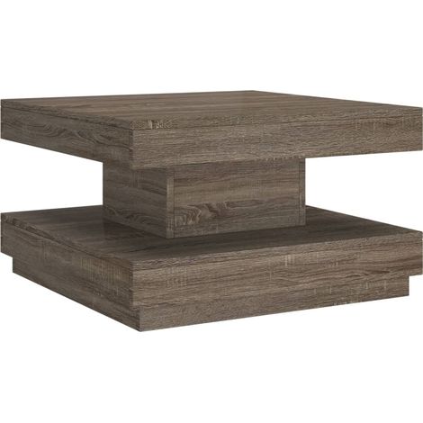 Maison Exclusive - Couchtisch Grau 60x60x35 cm MDF