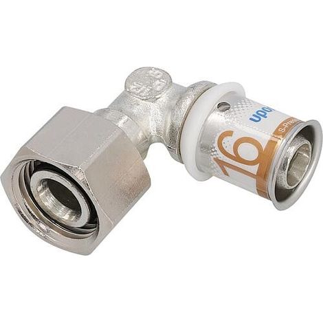 Raccord d'angle S-Press PLUS SK. Geberit 16-1/2" pi (1/2)