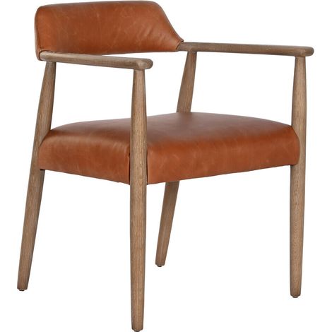 Sillon Fresno Piel 59X57X74 Decape Blanco (1/5)