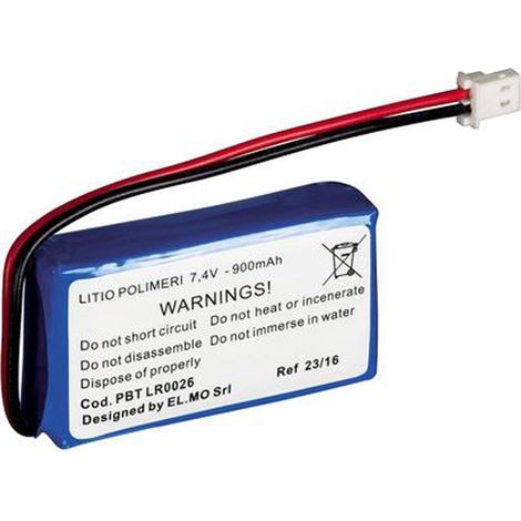 Batterie pour sirène intérieure référence BT4216 pour alarme intrusion MyHOMEUp BTICINO BT4238